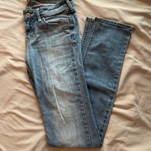 3L Hollister straight light jeans